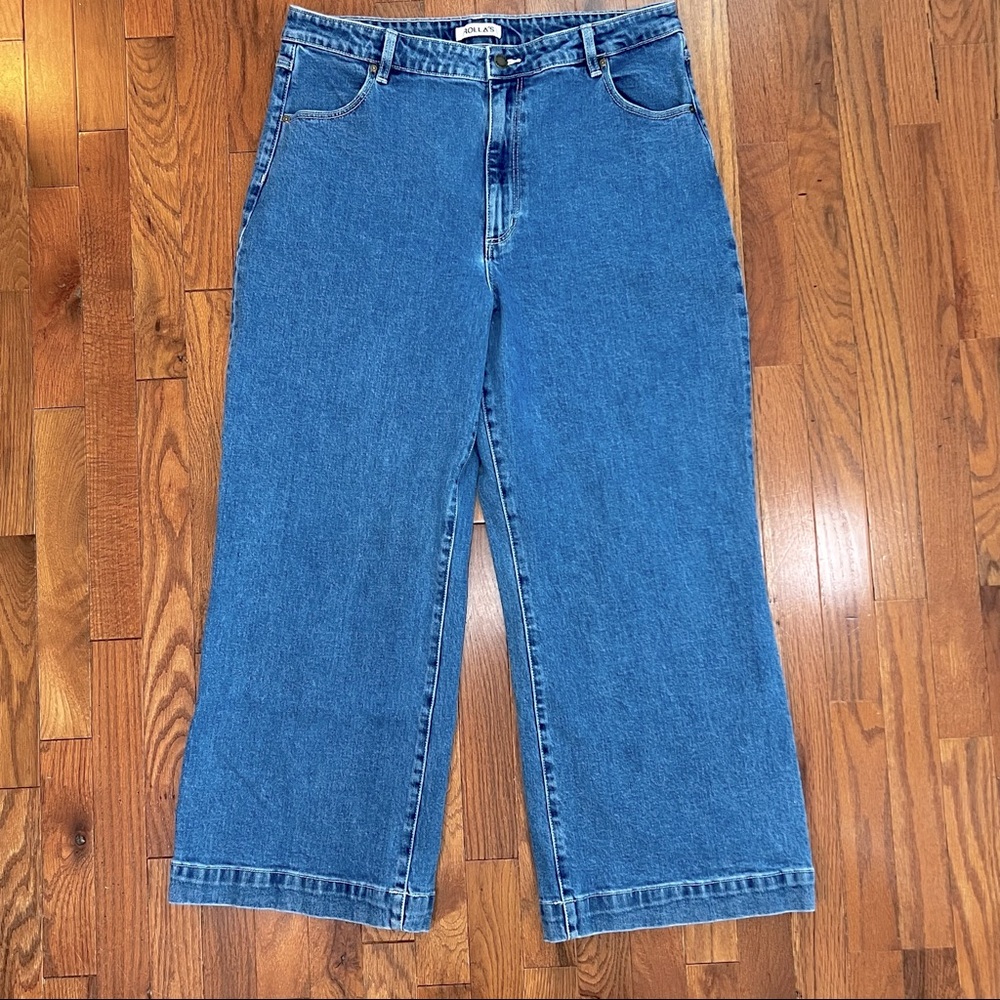 ROLLA’S High Rise Wide Leg Jeans Size 34
